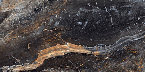 Керамический гранит Luxury Lawa Nero Polished N20421 800x1600 (Neodom)