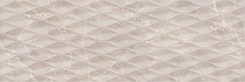 Плитка настенная РИЧМОНД беж темный структура обрезной 13004R (KERAMA MARAZZI)