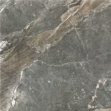 Керамический гранит GENESIS Dark Grey K-108/LR 600x600 (Kerranova)