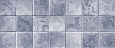 Плитка настенная Folk blue wall 02 250x600 (Gracia Ceramica)