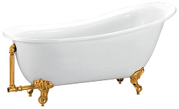 Ванна акриловая овальная BB06-1550-ORO (BelBagno)