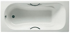 Ванна чугунная MALIBU 160х70 С РУЧКАМИ 2334G0000 (ROCA)