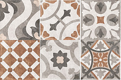 Керамический гранит Carpet пэчворк многоцветный микс A17932 298x298 (Cersanit)