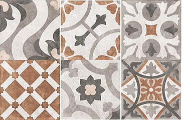 Керамический гранит Carpet пэчворк многоцветный микс A17932 298x298 (Cersanit)
