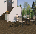 Керамический гранит KARELIA Wengue Outdoor 31x31 (Rosa Gres)