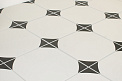 Керамический гранит ЭКЛЕКТИКА Брайтон черный 200x200 (Smile Tile)