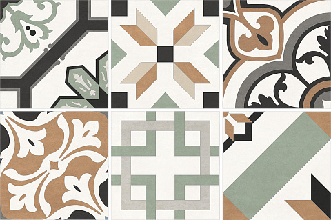Керамический гранит DESIGN ART Design Mix 1 GP2020DMX31 200X200 (New Trend)
