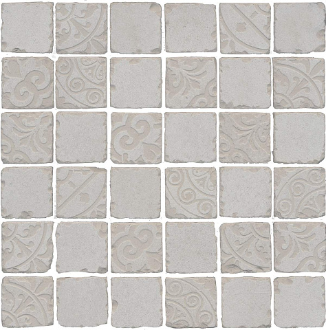 Декор напольный Про Фьюче серый светлый мозаичный SBM005\DD6403 (KERAMA MARAZZI)