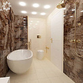 Керамический гранит Incanto Grey 8070 полированный 600x1200 (MARJAN)