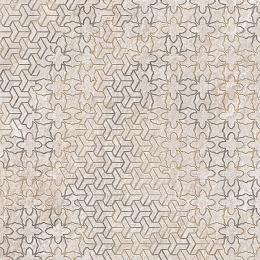 Керамический гранит Кварстоун Декор "Пэчворк" K951843R 600x600 (Vitra)