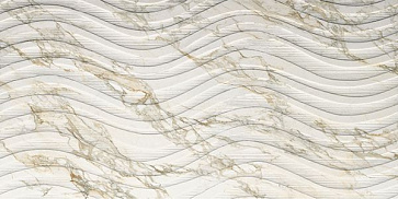 Керамический гранит EXPERIENCE MARBLE Calacatta Gold Onda MB02BAOP (Impronta Ceramiche)