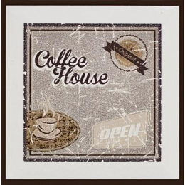 Декор COFFEE TIME Brown B (Monopole Ceramica)