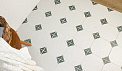 Керамический гранит ЭКЛЕКТИКА Брайтон зеленый 200x200 (Smile Tile)