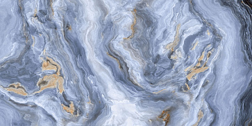 Керамический гранит Ambassador Arabesque Blue Polished N20354 600x1200 (Neodom)