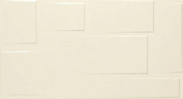 Плитка настенная BLOCKS Rev. Relieve Crema (Fanal)