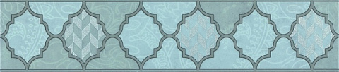 Бордюр Фоскари бирюзовый OP\A27\6331 (KERAMA MARAZZI)