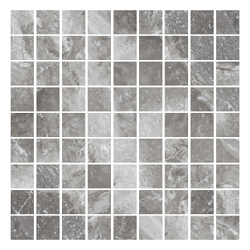 Мозаика BLACK&WHITE Grey K-62/LR/m01 (Kerranova)