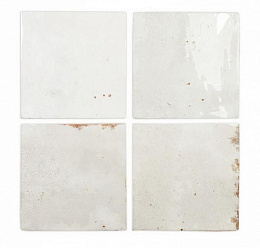 Плитка настенная ENAMEL Square White 123075 125x125 (DNA Tiles)