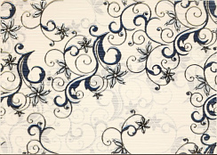 Декор AZALIA Decor Dark Blue (Beryoza Ceramica)