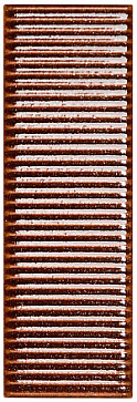 Керамический гранит MICARE Canale Saffron Dark 141285 50x150 (WOW)