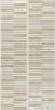 Декор Aura Marfil Geometria Decor (AZORI)