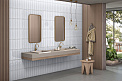 Плитка настенная MONTE WHITE 100x400 (Smile Tile)