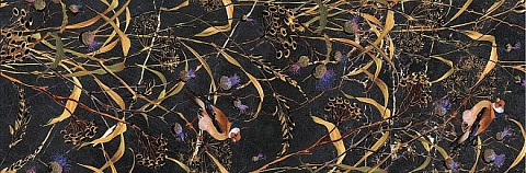 Декор АСТОРИЯ Птицы черный SST\A01\12000R (Kerama Marazzi)